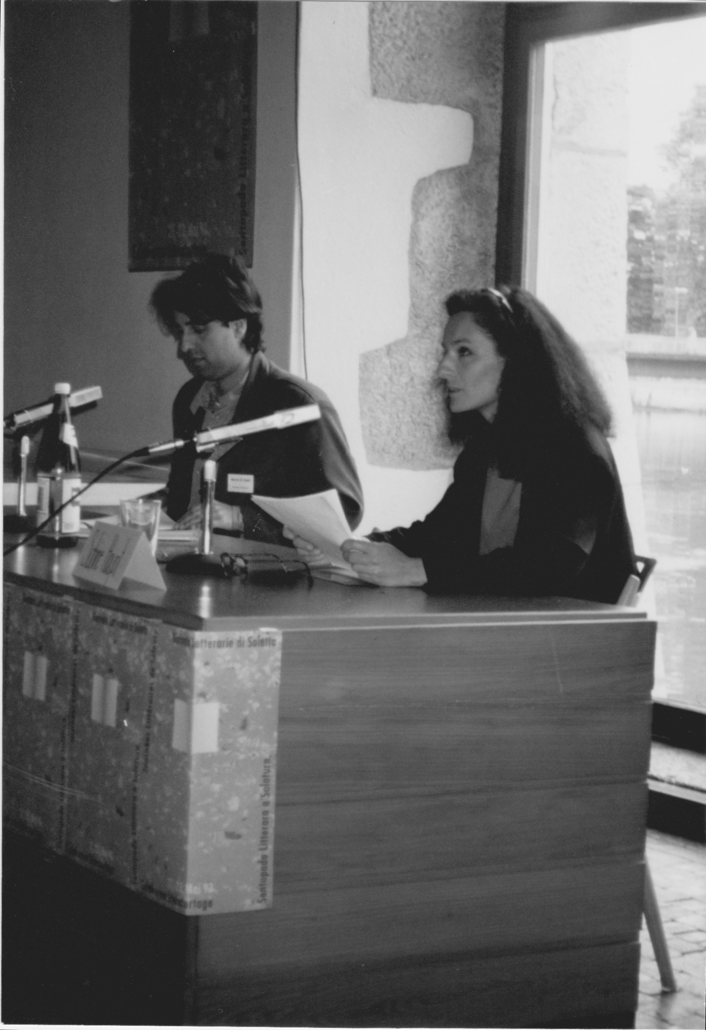 Solothurner Literaturtage
1993 mit Martin R. Dean
